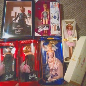 Barbie Reproductions, Anniversary Dolls and Silkstone